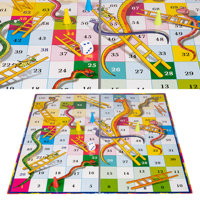 Return Gifts (Pack of 3,5,12) Ludo And Snake & Ladder Medium