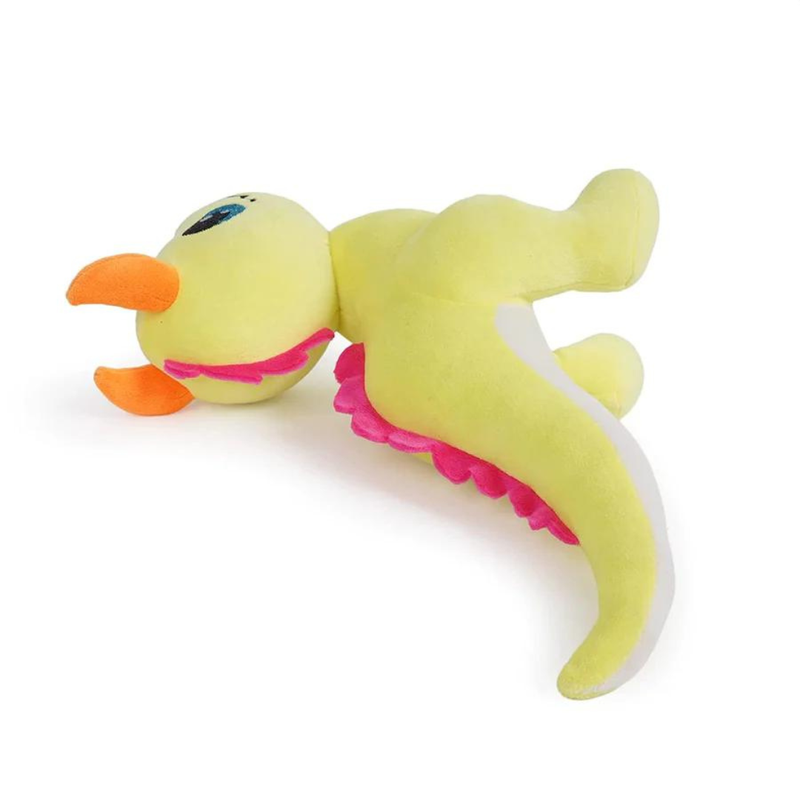 The Dragons Dazzle Neon Yellow Soft Toy