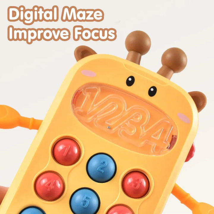 Kidology Baby Phone Maze Sensory Montessori Toy