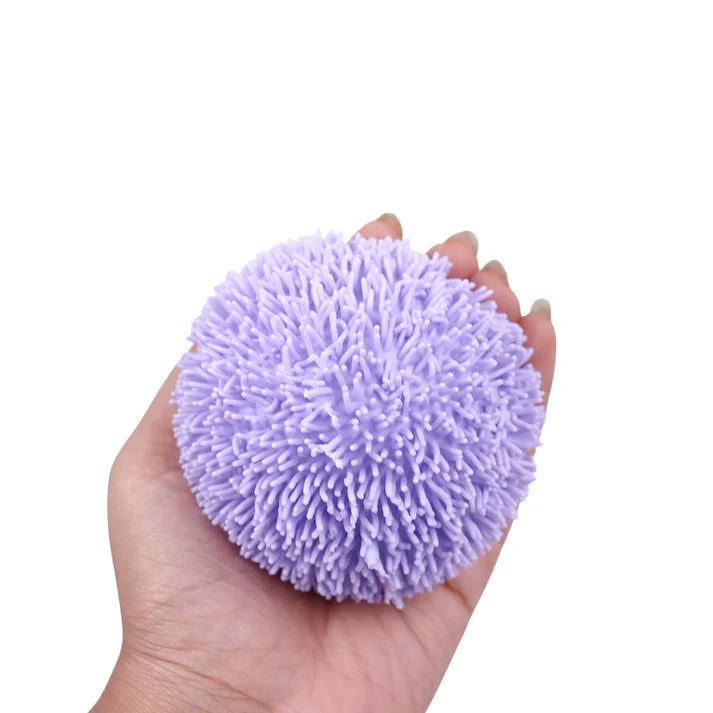 Scoobies Foamazing Balls – 3 Squishy + 1 Fuzzy Spiky Sensory Ball (Set of 4)