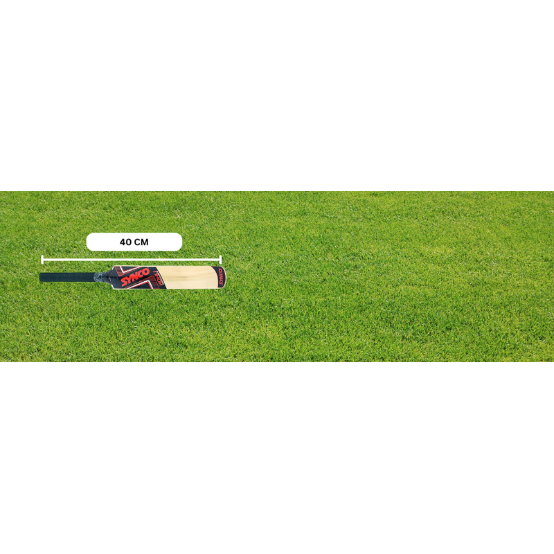 Wooden Mini Cricket Set (1 Poplar Wooden Bat, 1 Wicket with Stump and Base, 1 Plastic Ball)