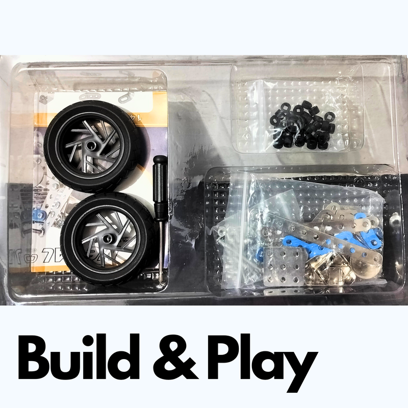 Build and Play Puzzle (Bike) - 140 Pieces