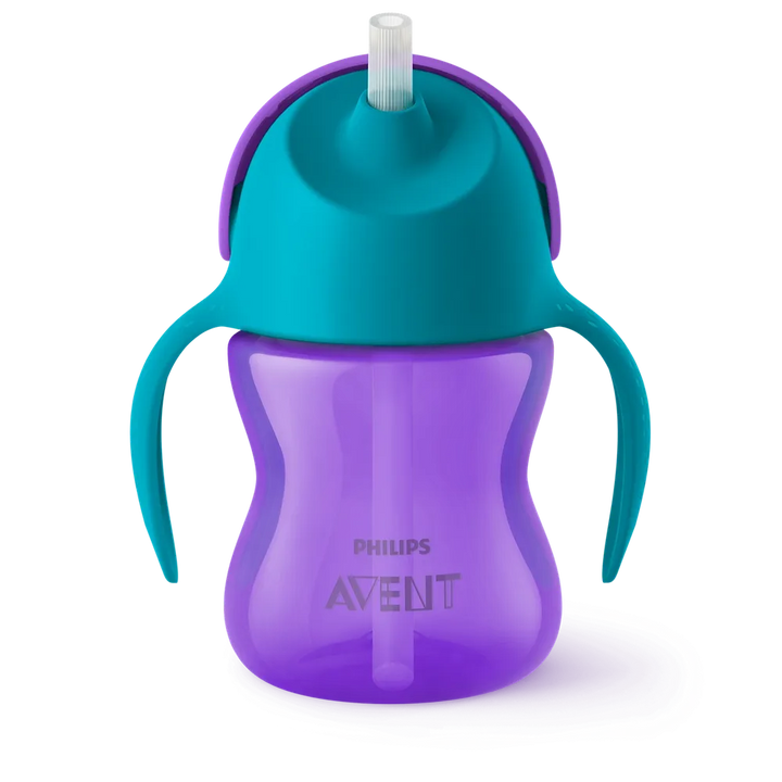 Philips Avent Sipper Bottle - 200ml | Easy grip with Silicone Handle (SCF796/00)