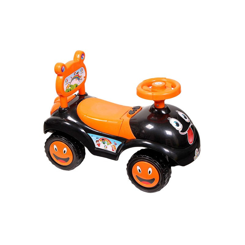 Educational Rideon Baby Car for Kids - Orange PP- 901 E