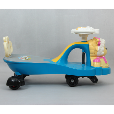 Twist, Magic and Swing Car Ride Ons for Kids( Strong Durable Quality with Musical Horn on Steering)9020 E Blue