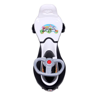 Twist, Magic and Swing Car Ride Ons for Kids(Strong Durable Quality with Musical Horn on Steering)9030 E White