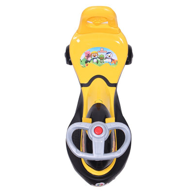 Twist, Magic and Swing Car Ride Ons for Kids(Strong Durable Quality with Musical Horn on Steering)9030 E Yellow