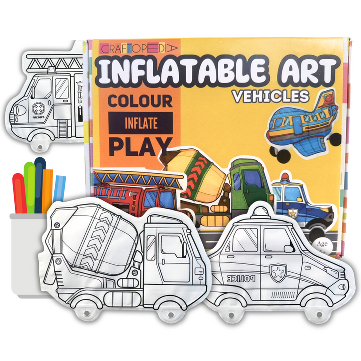 DIY Creative Inflatable Art and Craft Kit (4-8 Years)