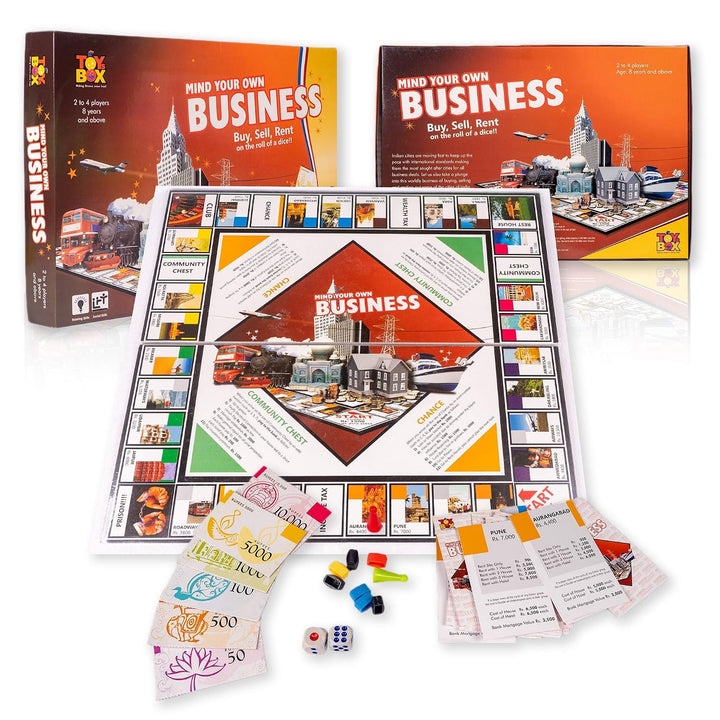 Toy Box by Ratna Mind Your Own Business – Gold Note | Board Game