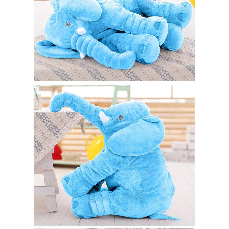 Baby Elephant Shaped Pillow (6 Months - 7 Years) | Blue