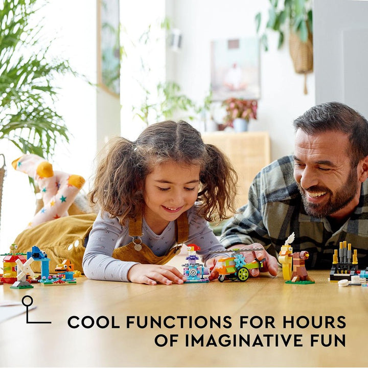 Lego Classic Bricks & Functions Building Blocks Set - 500 Pieces (5-12 Years)