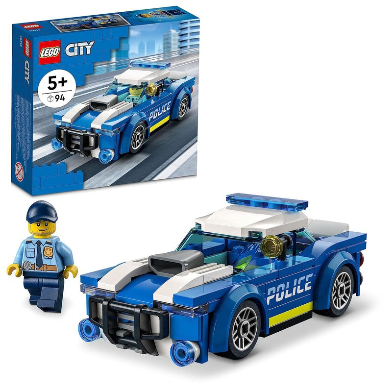 LEGO City Police Car 60312 Building Kit (94 Pcs)