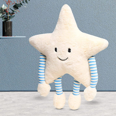 Plush Star Soft Pillow with Arm & Leg, Stuffed Toy Doll