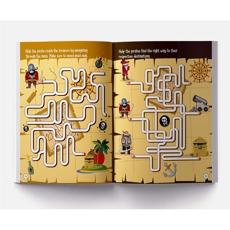 101 Maze Activity Book: Fun Activity Book For Children