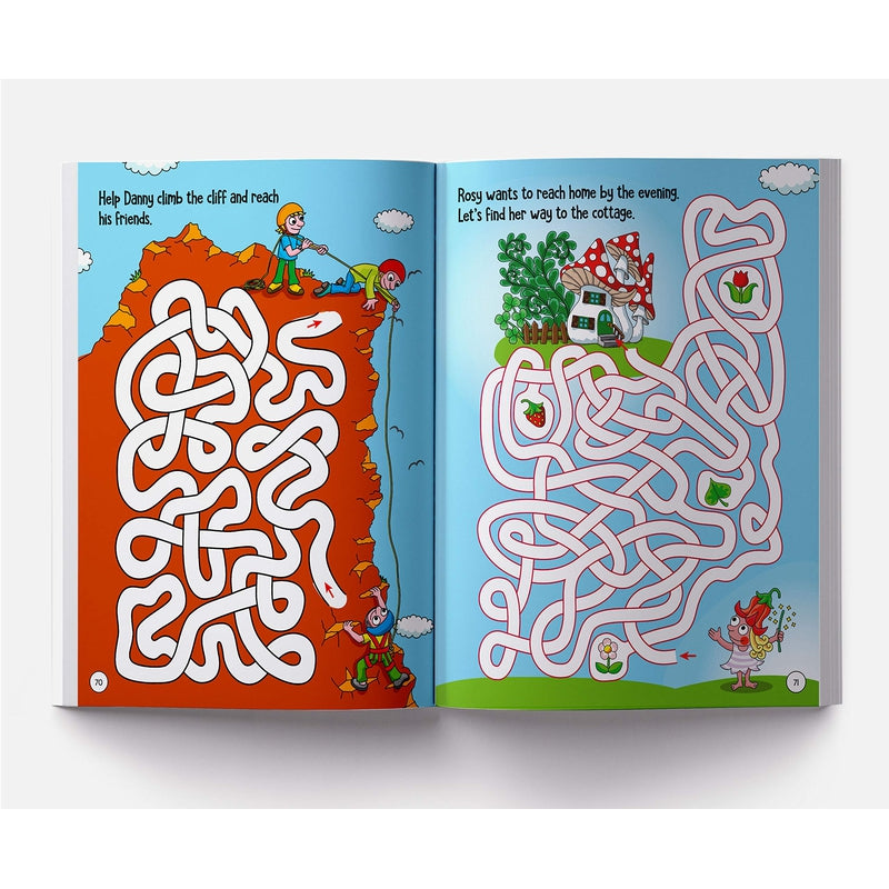 101 Maze Activity Book: Fun Activity Book For Children