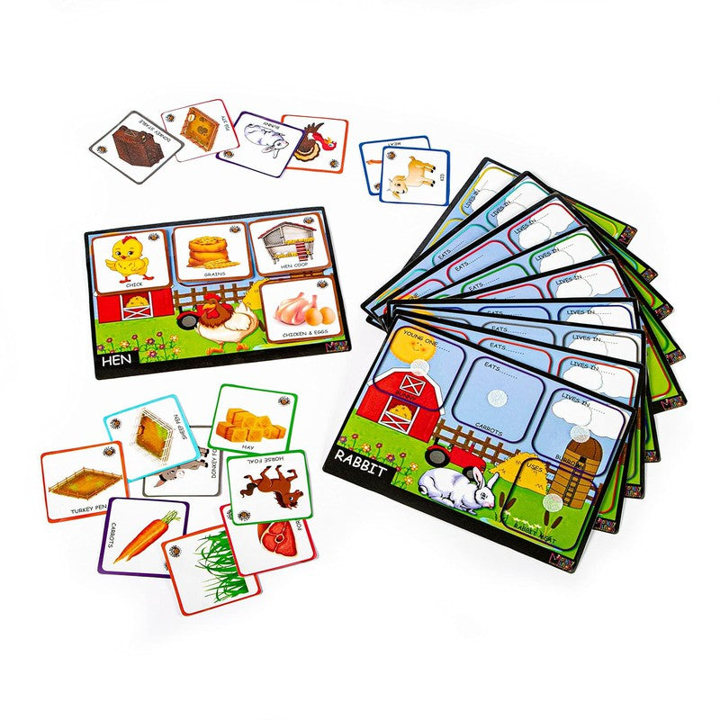 Sorting Mats - Know your farm animals