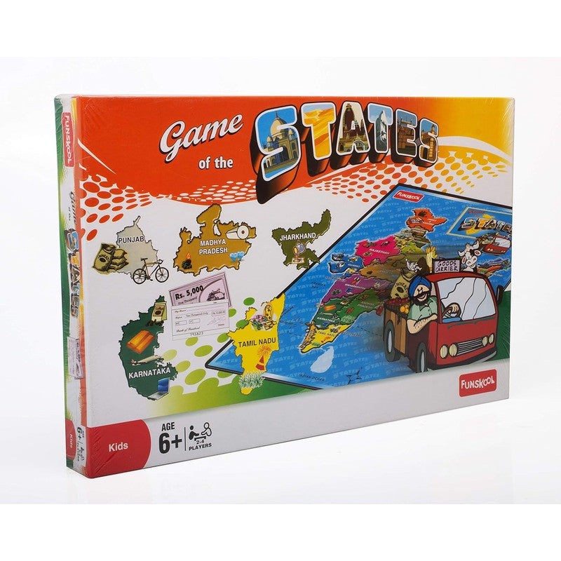 Original Funskool Game of States Board Game