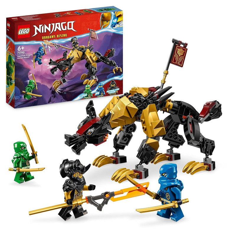 LEGO NINJAGO Imperium Dragon Hunter Hound 71790 Building Toy Set (198 Pieces)