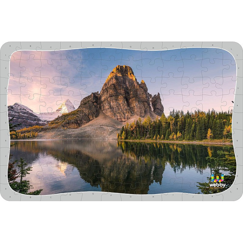 Mountain Landscape Wooden Jigsaw Puzzle, 108 Pieces