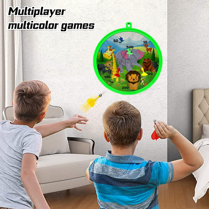 Ratna's Crazy Magnetic Jungle -Double Sides Dart Game | Fun Indoor Target Game