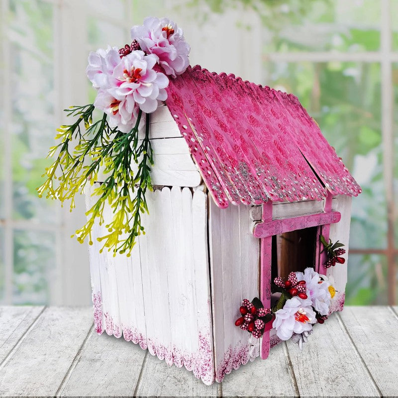 DIY Art and Craft Fairy House Build and Paint Activity Kit, Return Gift for Kids