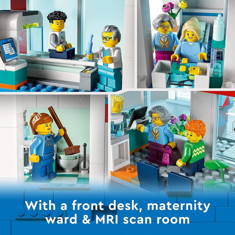 Lego 60330 online hospital 816pcs