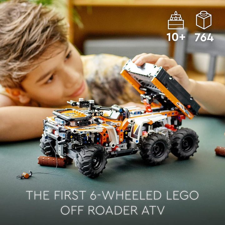 Lego Technic All Terrain Vehicle Building Kit - 764 Pieces | 42139 (10 Years till Grown Ups)
