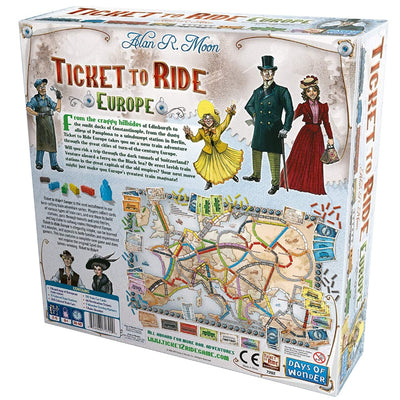 Original Funskool-Asmodee Ticket to Ride Board Game (Europe)