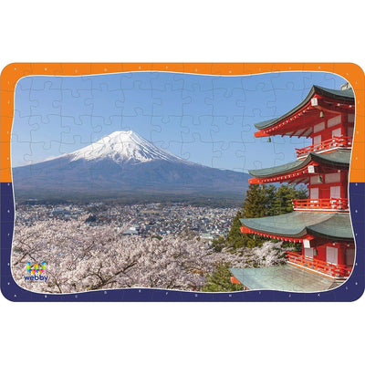 Mount Fuji Wooden Jigsaw Puzzle, 108 Pieces