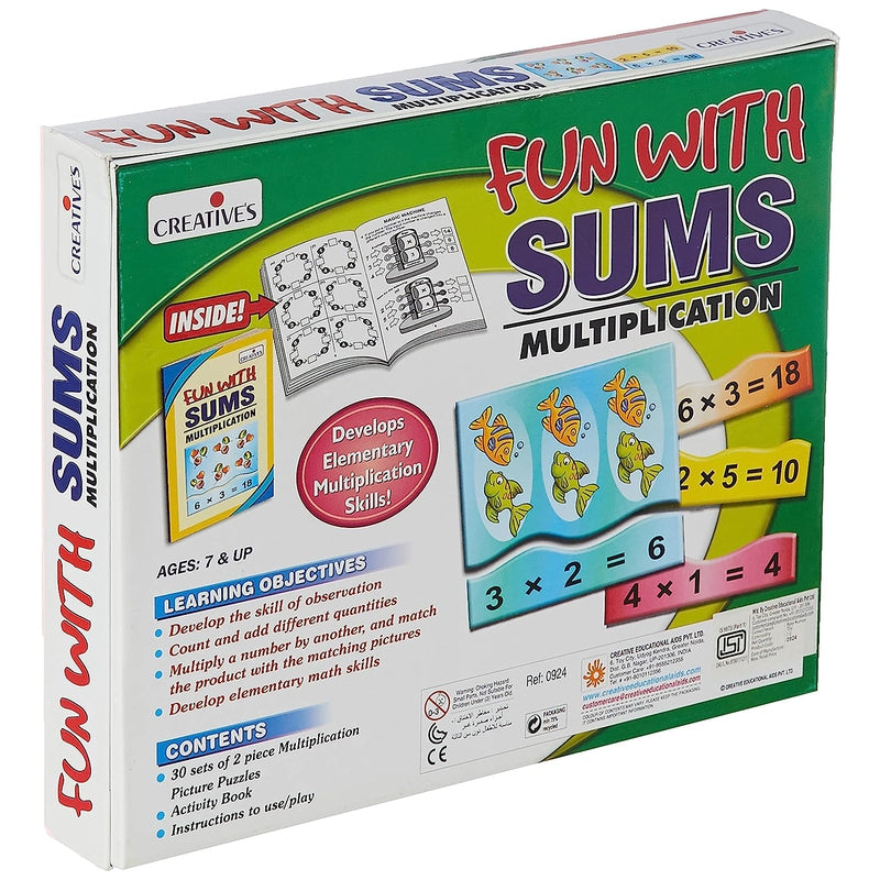 Fun With Sums - Multiplication Puzzle