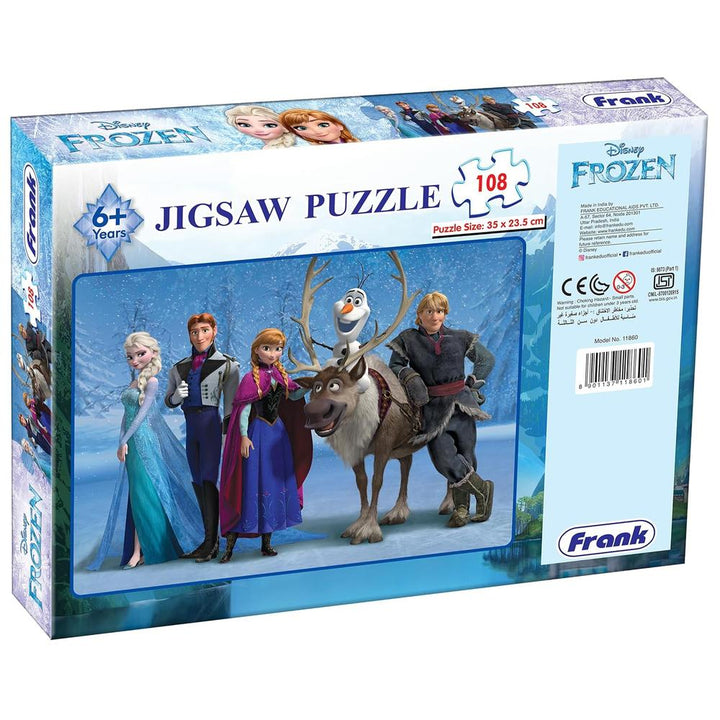 Frank Frozen Jigsaw Puzzle - 108 Pieces