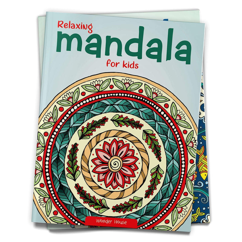 Relaxing Mandala For Kids : Coloring Book