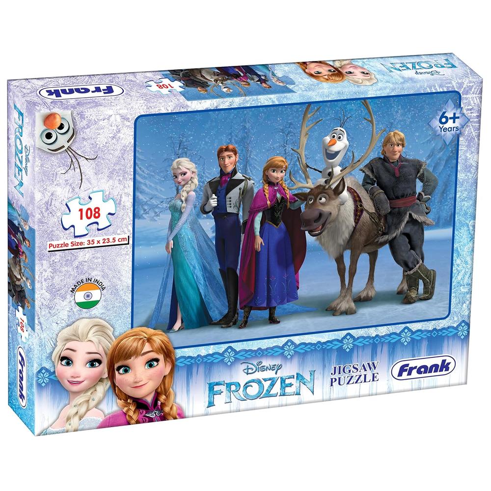 Frank Frozen Jigsaw Puzzle - 108 Pieces