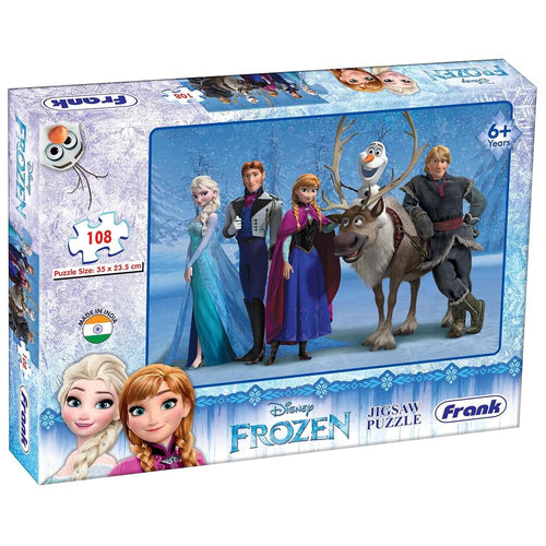 Frank Frozen Jigsaw Puzzle - 108 Pieces