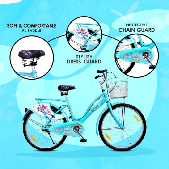 Buy LadyBird Breeze 26T Bicycle with Basket and Integrated Carrier on Snooplay India