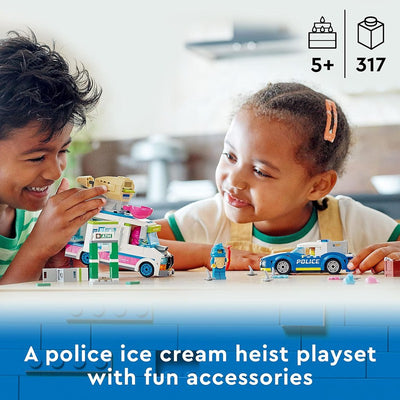 LEGO City Ice Cream Van Police Chase 60314 Building Kit (317 Pieces)