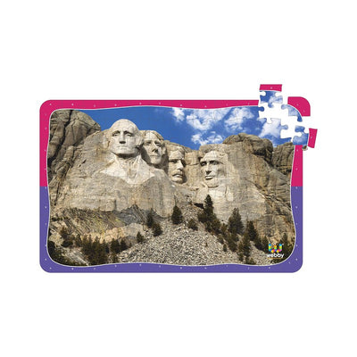 Mount Rushmore Wooden Jigsaw Puzzle, 108 Pieces