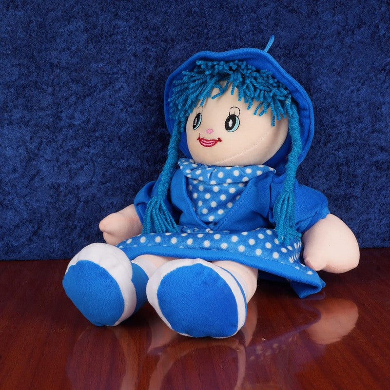 Rinky Doll Super Soft Washable Doll Soft Toy | Stuffed Soft Plush Toy Blue - 45 Cm