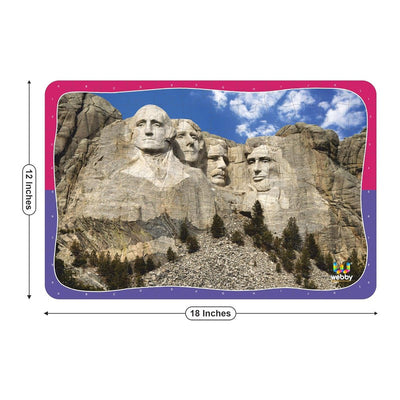 Mount Rushmore Wooden Jigsaw Puzzle, 108 Pieces