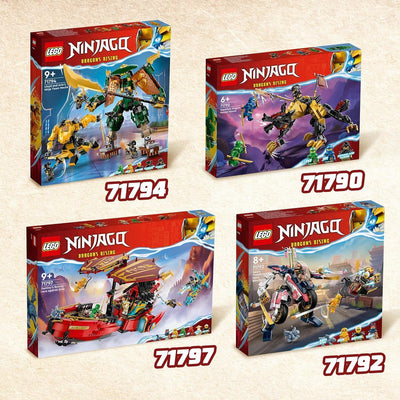 LEGO NINJAGO Imperium Dragon Hunter Hound 71790 Building Toy Set (198 Pieces)