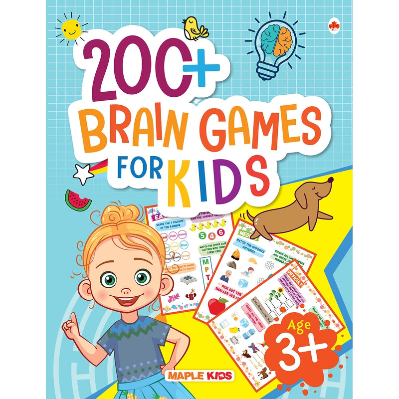 Brain Boosting Activity Book for Kids – 200+ Activities