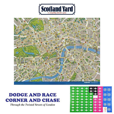 Original Funskool Scotland Yard Board Game