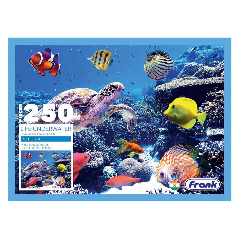 Frank Life Underwater- 250 Pieces Jigsaw Puzzle