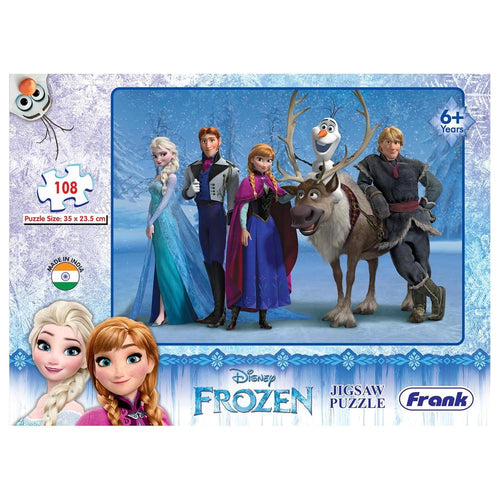 Frank Frozen Jigsaw Puzzle - 108 Pieces