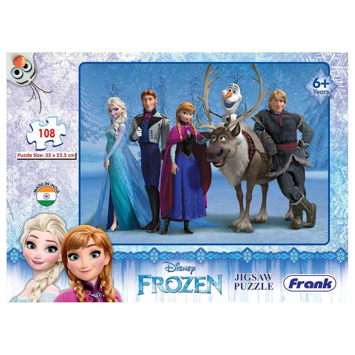 Frank Frozen Jigsaw Puzzle - 108 Pieces