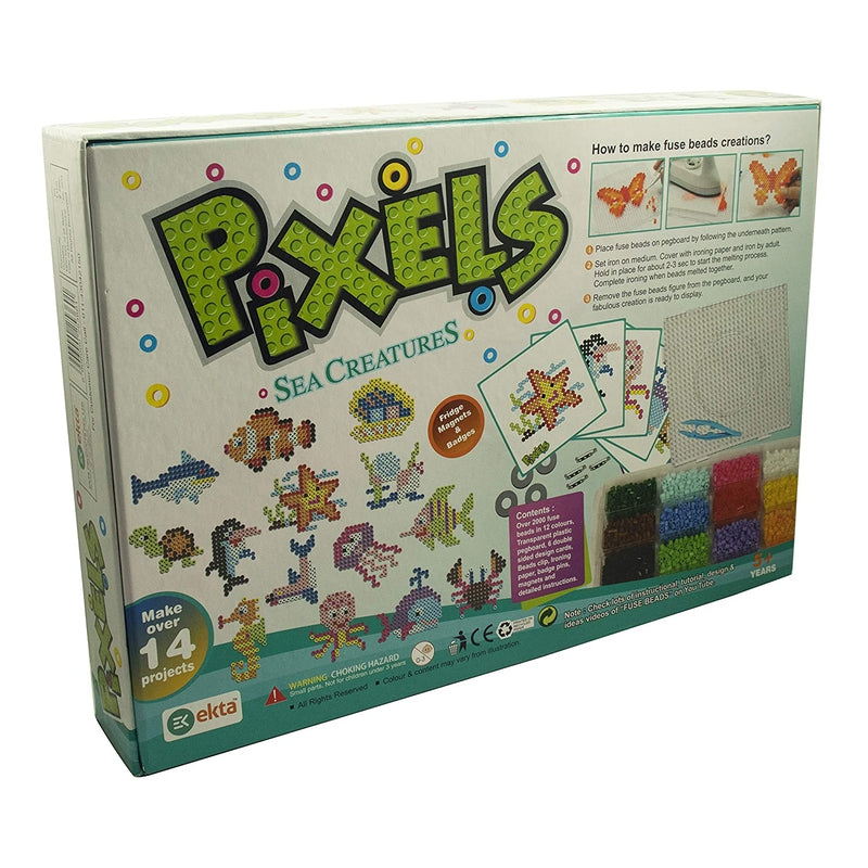 Pixels - Sea Creatures - Activity Kit