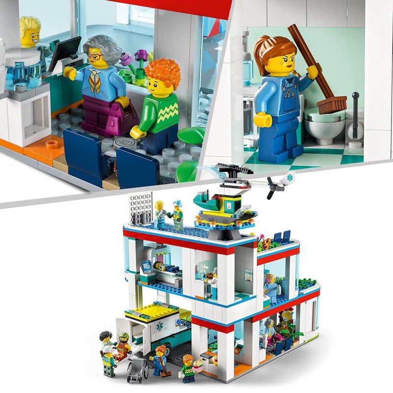 Lego 60330 store hospital 816pcs