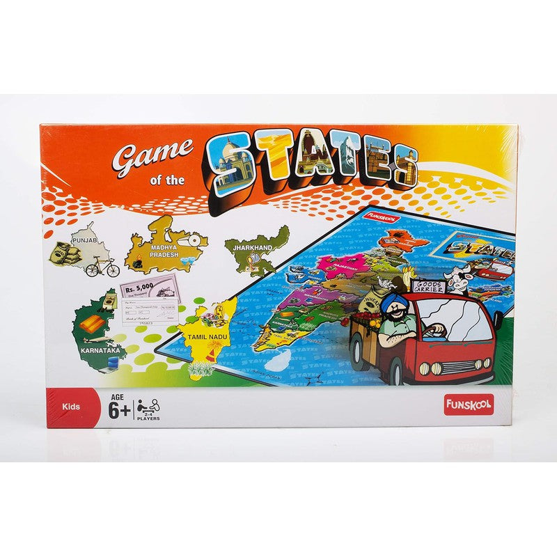 Original Funskool States Learning & Educational Board Game