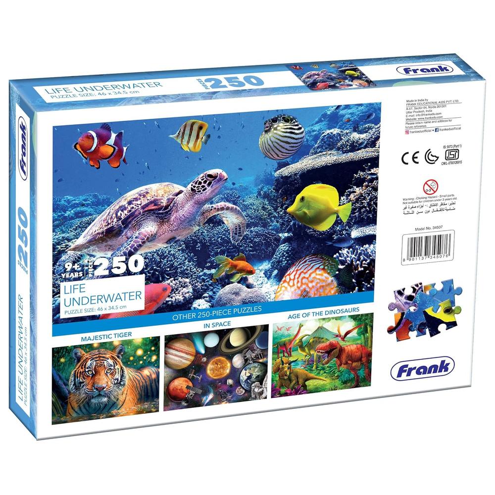 Frank Life Underwater- 250 Pieces Jigsaw Puzzle
