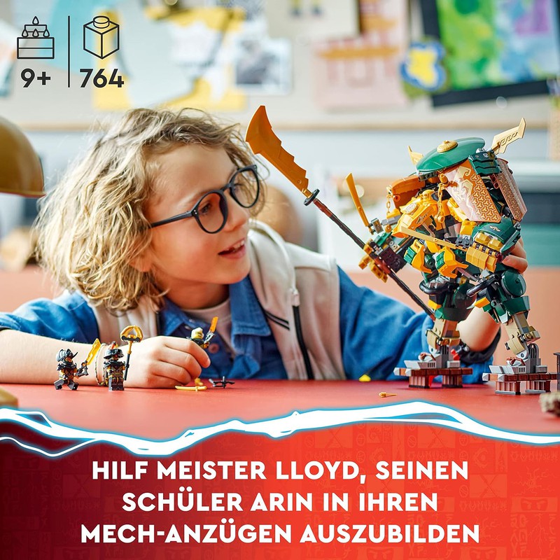 Buy LEGO NINJAGO Lloyd Arin's Ninja Team Mechs Building Set